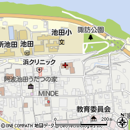 徳島県西部総合県民局　三好庁舎農林水産部農村保全担当周辺の地図
