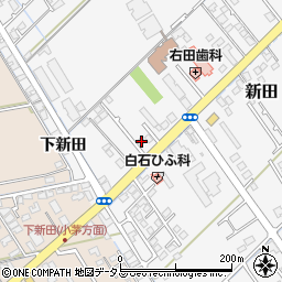 山口県防府市新田761周辺の地図