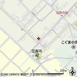 愛媛県今治市中寺104周辺の地図