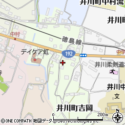 徳島県三好市井川町吉岡200周辺の地図