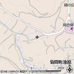 愛媛県今治市菊間町池原956周辺の地図