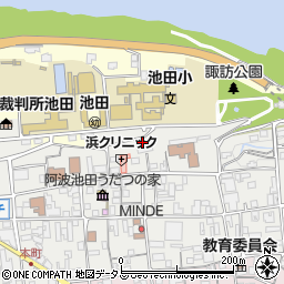 徳島県建設業協会三好支部周辺の地図