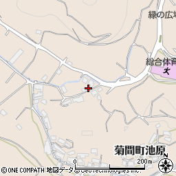 愛媛県今治市菊間町池原954周辺の地図