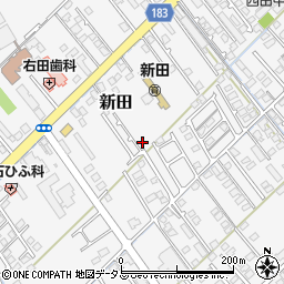 山口県防府市新田839-3周辺の地図