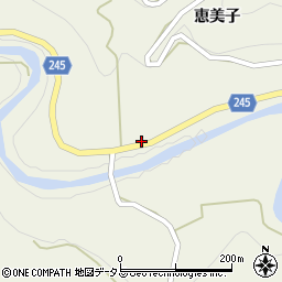 徳島県吉野川市美郷恵美子121-1周辺の地図