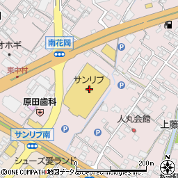 ココカラファインサンリブ下松店周辺の地図