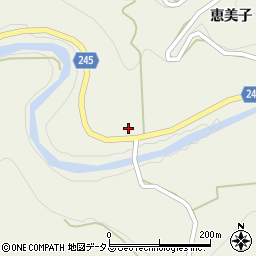 徳島県吉野川市美郷恵美子30周辺の地図