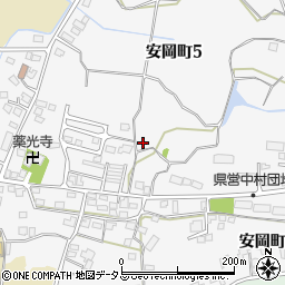 山口県下関市安岡町周辺の地図