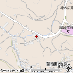 愛媛県今治市菊間町池原953周辺の地図