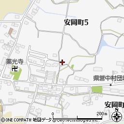 山口県下関市安岡町周辺の地図