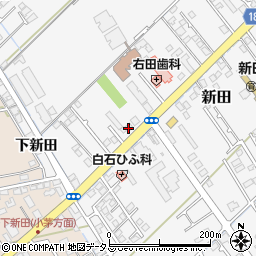 山口県防府市新田766-3周辺の地図