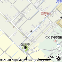 愛媛県今治市中寺110周辺の地図