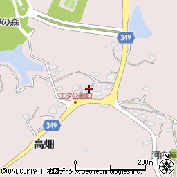 山口県山陽小野田市高畑259-1周辺の地図