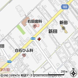 ローソン防府新田西店周辺の地図