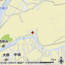 徳島県徳島市大原町中須145周辺の地図