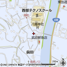 徳島県美馬郡つるぎ町貞光前田16周辺の地図