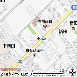山口県防府市新田769周辺の地図
