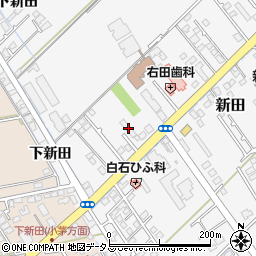 山口県防府市新田764周辺の地図