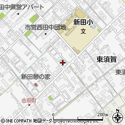 山口県防府市新田1023-6周辺の地図