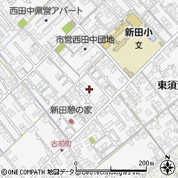 山口県防府市新田1025周辺の地図