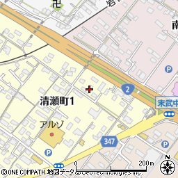 セジュール田村周辺の地図