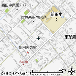 山口県防府市新田1024周辺の地図