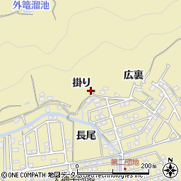 徳島県徳島市大原町掛り2周辺の地図
