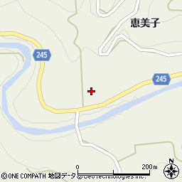 徳島県吉野川市美郷恵美子117周辺の地図