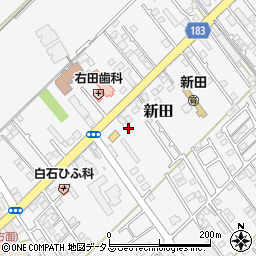 山口県防府市新田831-7周辺の地図