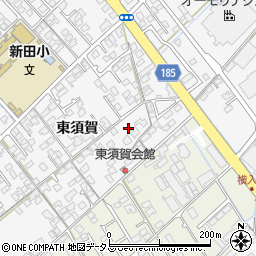 山口県防府市新田1543-1周辺の地図