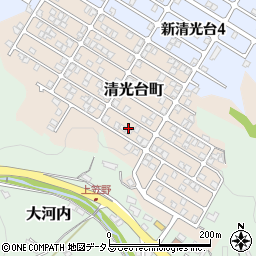山口県周南市清光台町21周辺の地図