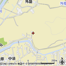 徳島県徳島市大原町中須140周辺の地図