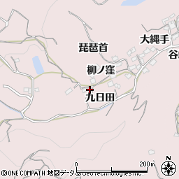 徳島県徳島市大谷町九日田17周辺の地図