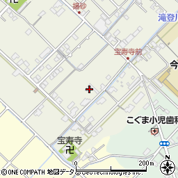 愛媛県今治市中寺114周辺の地図
