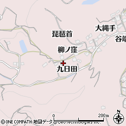 徳島県徳島市大谷町九日田16周辺の地図