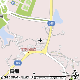 山口県山陽小野田市高畑264周辺の地図