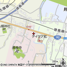 井川ボデー周辺の地図
