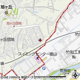 山口県周南市久米931-56周辺の地図