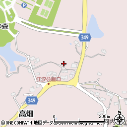 山口県山陽小野田市高畑263周辺の地図