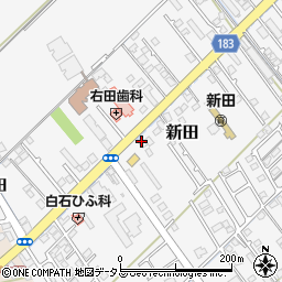 山口県防府市新田831-2周辺の地図