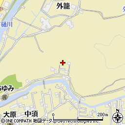 徳島県徳島市大原町中須139周辺の地図