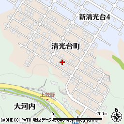 山口県周南市清光台町21-5周辺の地図