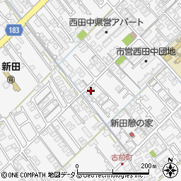 山口県防府市新田983-2周辺の地図