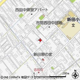 山口県防府市新田986-8周辺の地図