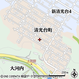 山口県周南市清光台町21-3周辺の地図