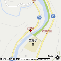 広野橋周辺の地図