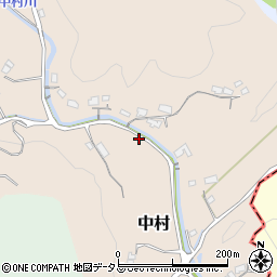 山口県周南市中村3424-3周辺の地図