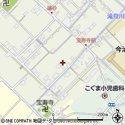 愛媛県今治市中寺115-7周辺の地図