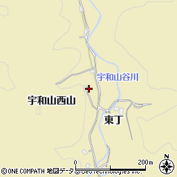 徳島県徳島市一宮町宇和山西山91周辺の地図