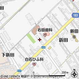 山口県防府市新田773周辺の地図